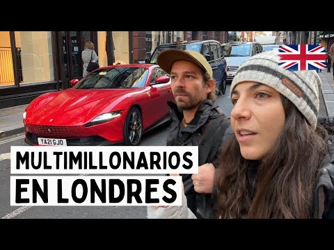 😦Así viven en EL PRIMER MUNDO con MUCHO DINERO - Vamos a la calle MÁS LUJOSA del mundo [LONDRES]