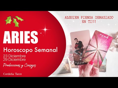 ⭐️ARIES! CREES EN LA MAGIA??? MIRA ESTO!! Horóscopo / Tarot Semanal Cordelia