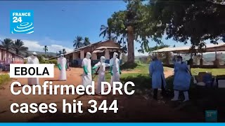 YouTube video thumbnail: WHO Says Ebola Response Catching Up as Confirmed DRC Cases Hit 344