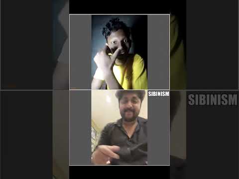 Dhyan Sreenivasan Prank on Omegle ๐ฑ๐น #omegle #reels #celebrityprank #sibinism