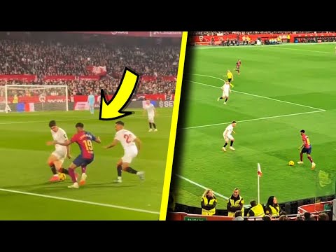 Lamine Yamal vs Sevilla - Amazing Skills & Dribbles - Sevilla vs Barcelona Highlights