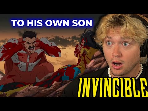 OMNIMAN VS MARK WAS BRUTAL TO WITNESS | Invincible S1E8 Reaction
