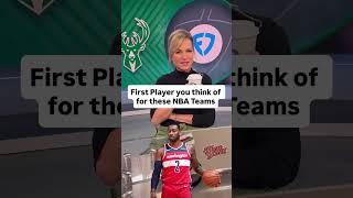 Michelle, First Player You Think of with These NBA Logos