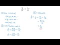 Adding and Subtracting Fractions with LCM Techniques