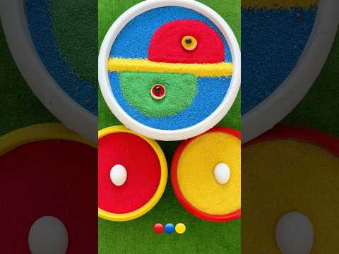 A RAM SAM SAM 🔴🔵🟡 #short #craft #kidssongs