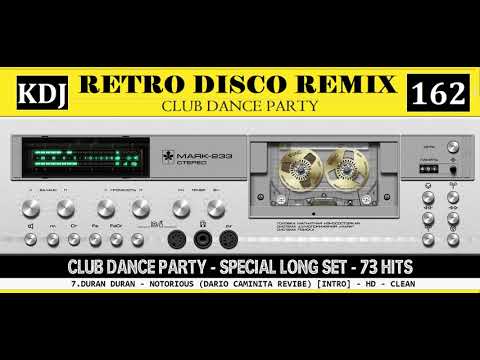 Retro Disco Mix & Revibe - 73 Hits (Edición especial larga Duración - KDJ 2024)( Christmas  Navidad)