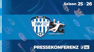 Pressekonferenz: TBV Lemgo Lippe - SG Flensburg-Handewitt (04.12.2025)