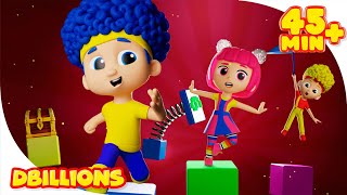 Cross the Brigde | Mega Compilation | D Billions Kids Songs