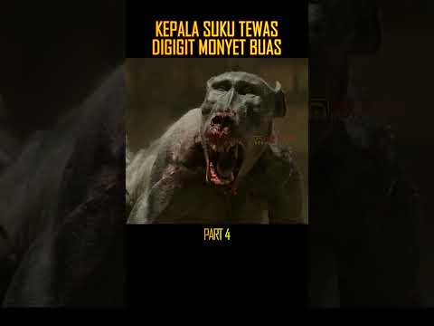KEPALA SUKU TEWAS DIGIGIT MONYET #alurcerita #film #action #movie #seru #shorts #gladiator