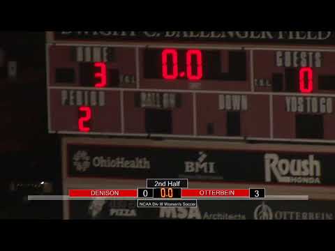 Otterbein University Women's Soccer vs Denison Univerrsity