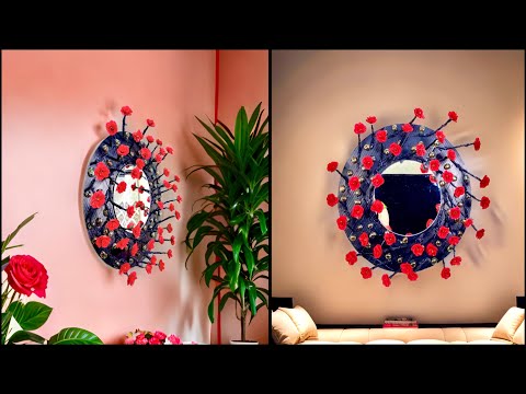 Unique wall mirror | diy | craft | Crafting | Fashion pixies