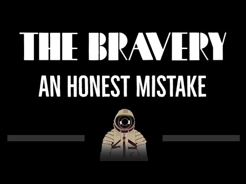 The Bravery • An Honest Mistake (CC) (Remastered Video) 🎤 [Karaoke] [Instrumental Lyrics]