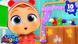 The Case of the Missing Socks 🕵️‍♂️🧦 | Little Angel And Friends Kid Songs