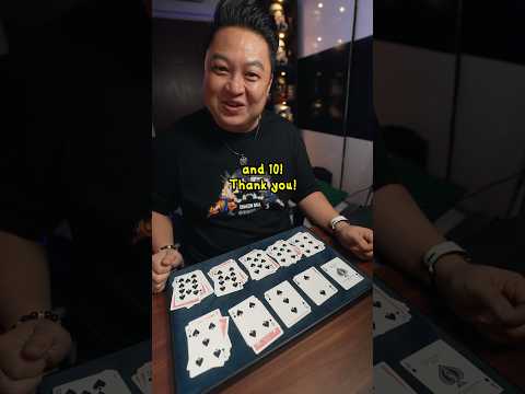 Card Cheat Warm-Up (If You Can’t Do This, Don’t Play Cards)