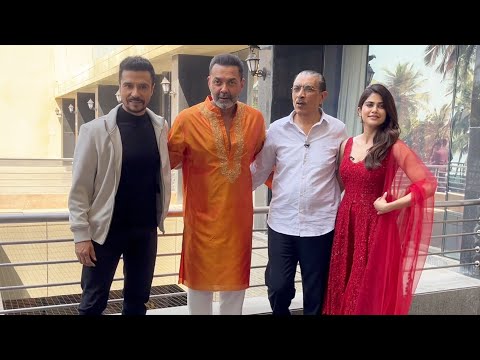 Bobby Deol, Prakash Jha, Aaditi Pohankar & Cast Promote Ek Badnaam Aashram Season 3