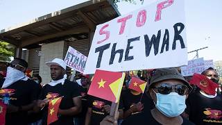 YouTube video thumbnail:  Tigray Tensions Rise as Regional Forces Seize Mekelle Airport 