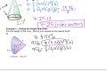 Volume and Radius of Cones