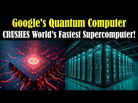 Google's Quantum Computer Sycamore Beats Fastest Supercomputer: 3 Minutes vs 10,000 Years!