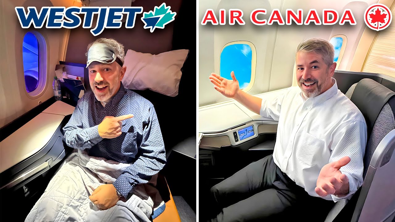 Canada’s BEST Airline (Air Canada vs WestJet)