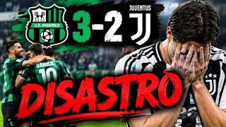 SQUADRA FINITA E FALLITA! STAGIONE GIA' COMPROMESSA A SETTEMBRE | SASSUOLO - JUVENTUS 3-2