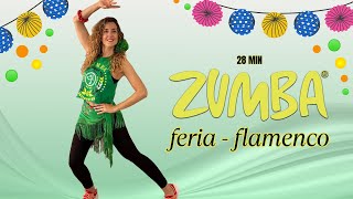 Clase de Zumba especial Feria - flamenco #zumba #feria #flamenco