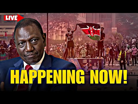 BREAKING: Gen Z Protests Explode in Kenya - Politicians Flee, Media Blackout Imposed!