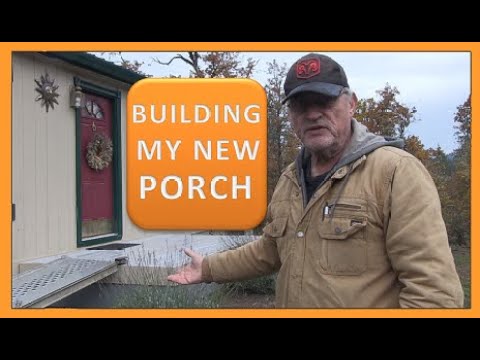 BUILDING MY NEW FRONT PORCH