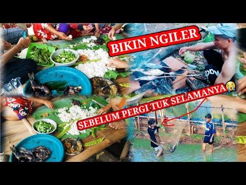 Mantap!! Mukbang Pete Sambal Ikan Bakar,Kenangan Terakhir Bersama Omah,Fishing