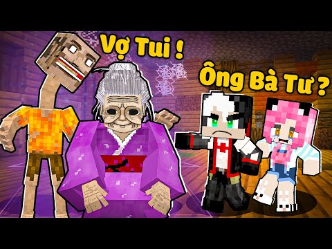 MỀU THỬ THÁCH THOÁT KHỎI NHÀ TRẺ ÔNG KẸ THEO DÕI TRONG MINECRAFT*REDHOOD PHÁT HIỆN GIA ĐÌNH BÀ KẸ