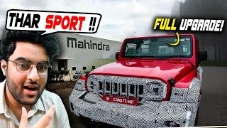 'Thar Under ₹10 Lakhs' is reality as Mahindra is already Testing THAR SPORTS ! | Aristo News