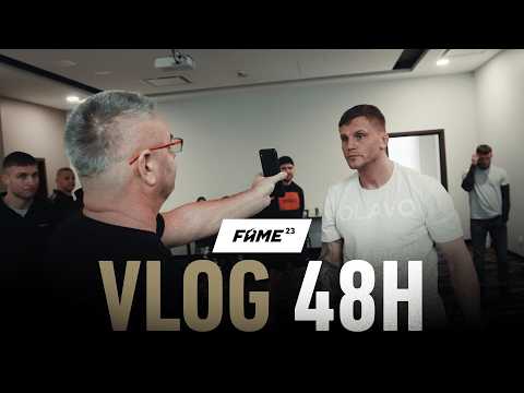 STARY FERRARIEGO WALCZY NA FAME 23 | VLOG 48H DO GALI