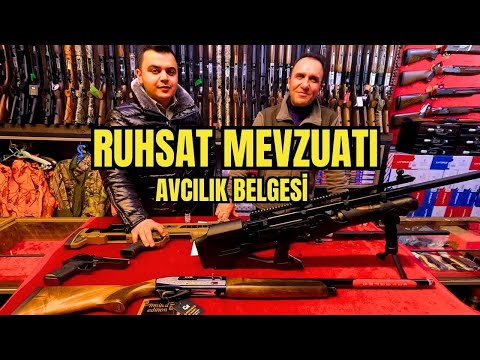 Silah Ruhsatı - Avcılık Belgesi - Tüfek Satınalma - Avlanma