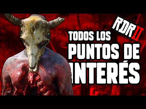 TODOS LOS PUNTOS DE INTERÉS DE RED DEAD REDEMPTION 2