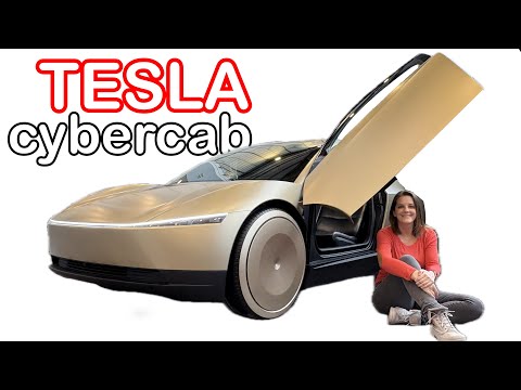 TESLA CyberCab el ROBOTAXI del futuro SIN VOLANTE