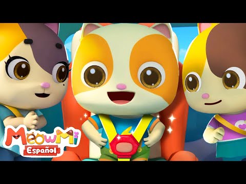 Canción de Seguridad en el Auto🚗 | Seguridad de Bebé | Canción Infantil | MeowMi Family Show Español