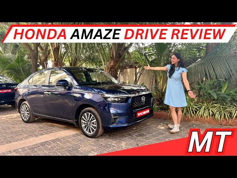 Honda Amaze MT Drive Review #hondaamaze #sedan #newcar