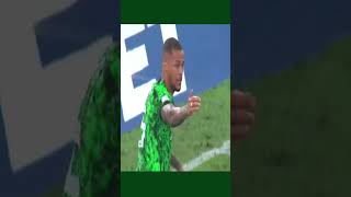 Ekong's Goal Afcon final Cote D'Ivoire vs Nigeria #shorts #football #trending