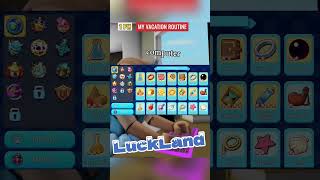 My Vacation Routine Be Like: