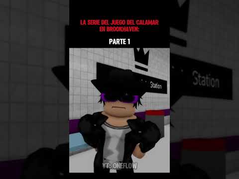 EL JUEGO DEL CALAMAR en BROOKHAVEN...🦑  #roblox #shorts