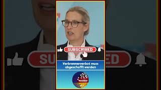 Verbrennerverbot muss abgeschafft werden | Alice Weidel (AFD)