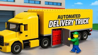 We Upgraded a LEGO Truck to Auto-Deliver! LEGO Technic Car