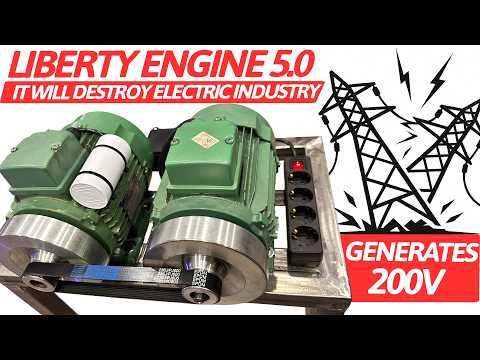 10Kw-220V💡The Power Generator That Could DESTROY Electric Companies😱💥
