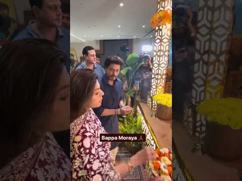 Shahrukh Khan Ganpati Bappa Pooja 🙏#short