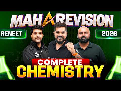 Complete CHEMISTRY in 1 Shot || All Concepts & PYQS || NEET 2026 Maharevision