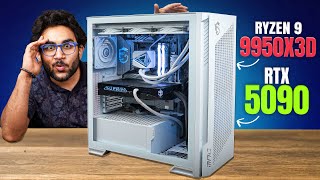 ₹6 Lakh Flagship PC Build –  RTX 5090 + Ryzen 9 9950X3D! 🔥
