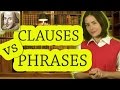 Differentiating Clauses and Phrases in English Grammar