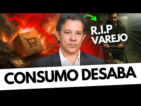 🚨CRISE NO COMÉRCIO: NÚMEROS REVELAM VAREJO EM QUEDA, ENDIVIDADO BRASILEIRO NÃO CONEGUE MAIS CONSUMIR
