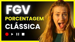 Resolução FGV: Dois Descontos Seguidos (15% e 10%) - Matemática para Concursos