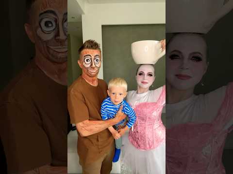 Ballerina Cappuccino Costume and baby