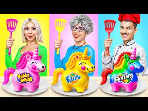 Tantangan Memasak Aku vs Nenek | Rahasia Lezat & Perang Memasak oleh Turbo Team